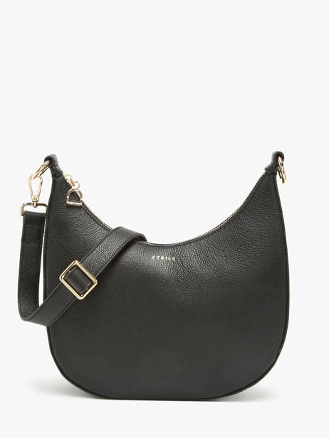 Sac BandouliÃ¨re M Tradition Cuir Etrier Noir tradition ETRA102M
