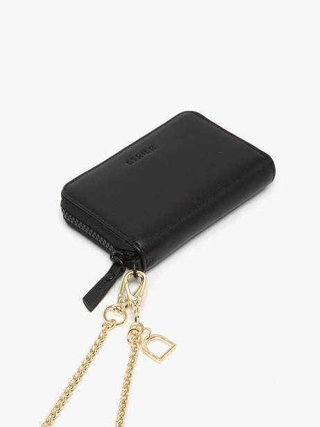 Coin Purse Leather Etrier Black oxer EOXE096M other view 1
